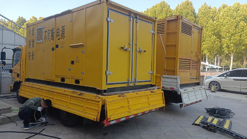 丰县柴油发电机组和UPS电源配合使用时的注意事项